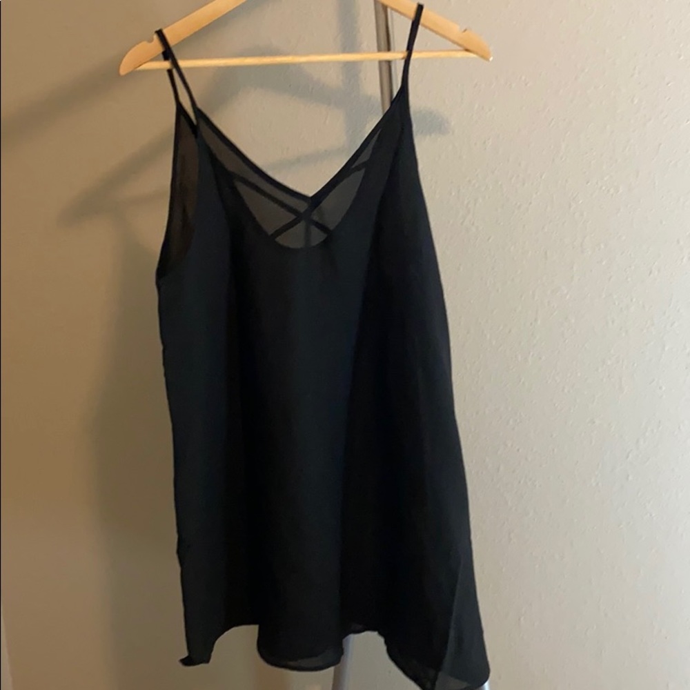 NWOT Sheer Swimsuit Coverup/Nightgown - Black